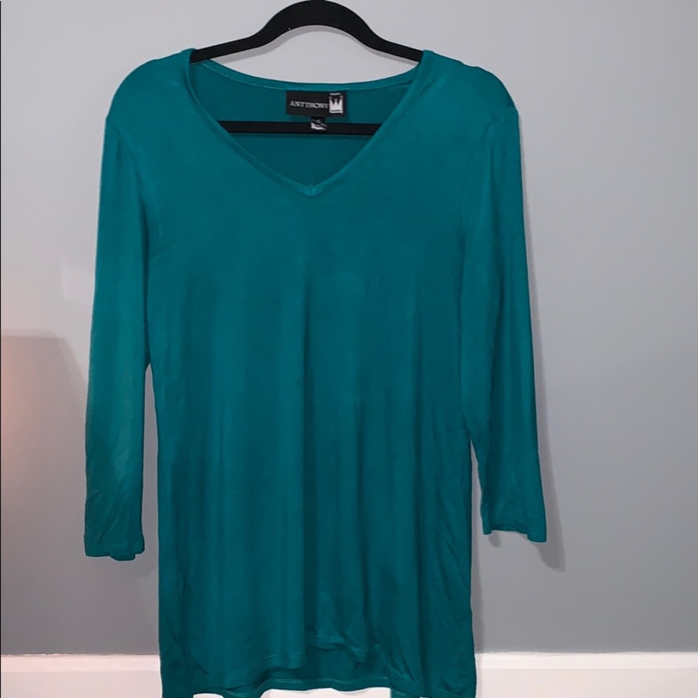 Blue long sleeve shirt